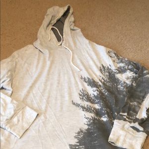 4 American eagle Long sleeves with hood XL